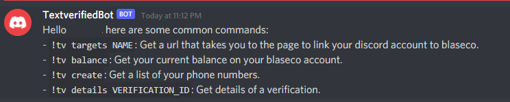Textverified Discord Bot cover image